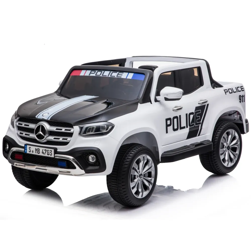 Mașină electrică pentru copii Mercedes Benz X-Class de poliție (MX606 / 2)
