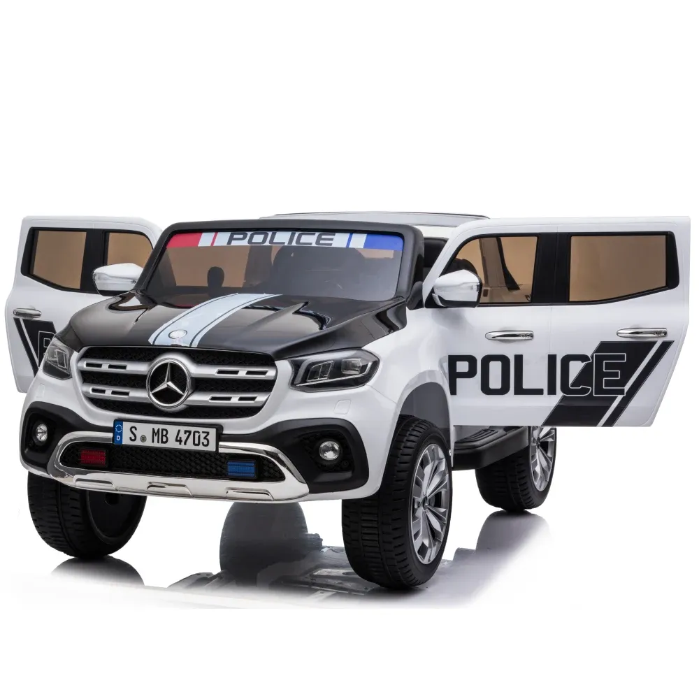 Mașină electrică pentru copii Mercedes Benz X-Class de poliție (MX606 / 2)