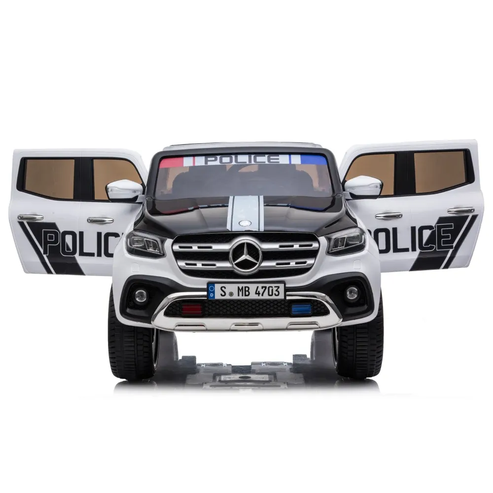 Mașină electrică pentru copii Mercedes Benz X-Class de poliție (MX606 / 2)