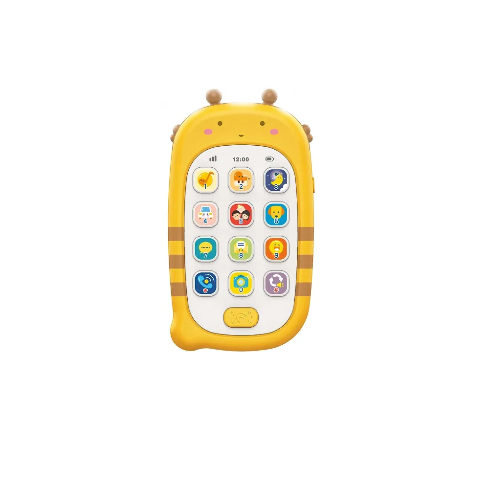 Telefon educativ muzical cu animale, Huanger HE0536 (18219)