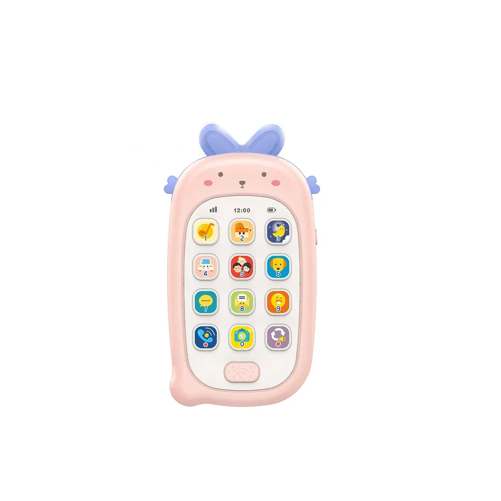 Telefon educativ muzical cu animale, Huanger HE0536 (18219)