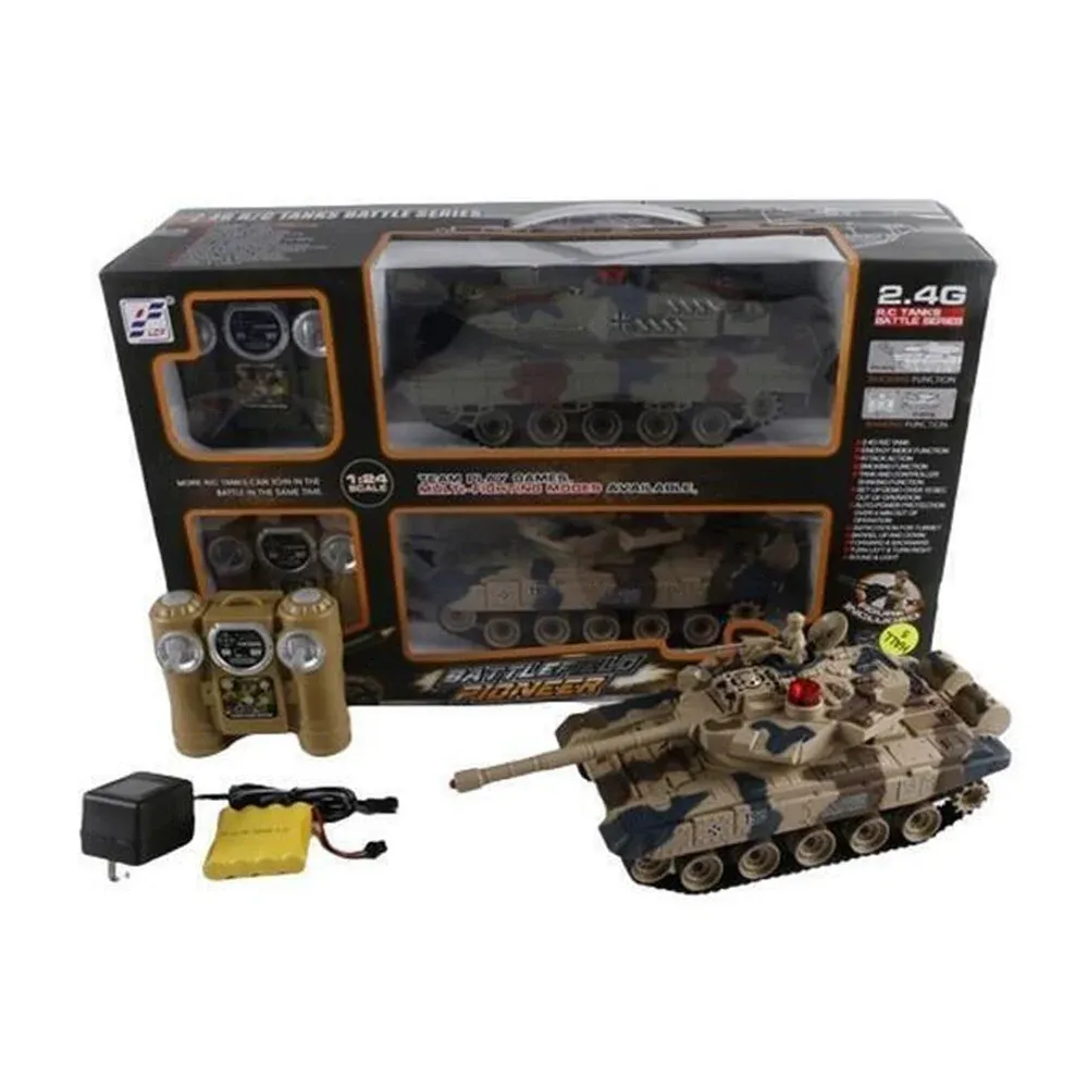 Battle: 2 Tancuri cu radiocomanda cu incarcator (83096)