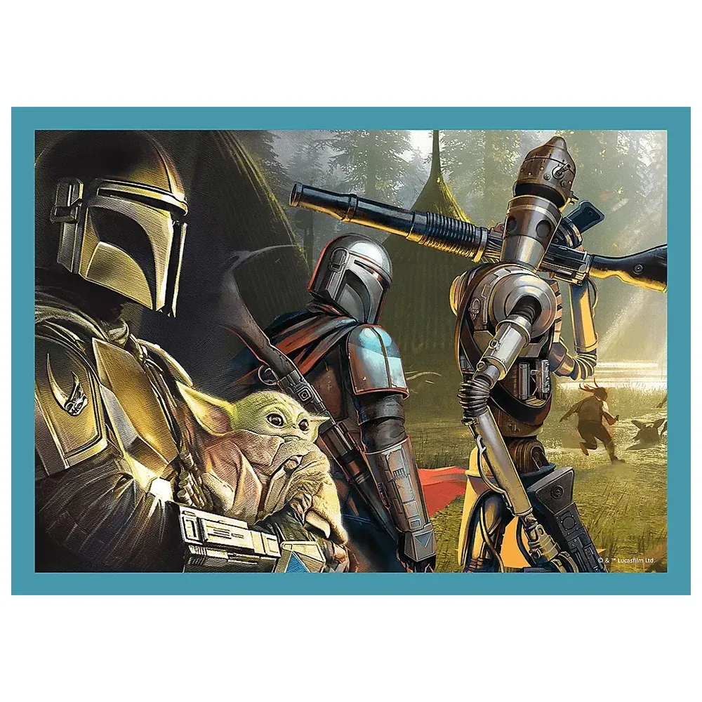 Mandalorians,Star Wars 4 in 1 (34397)
