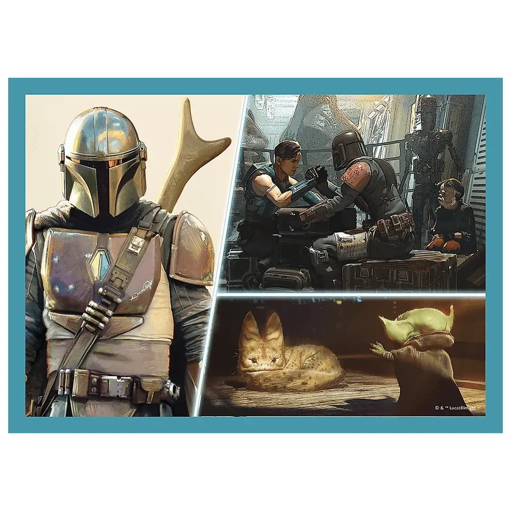 Mandalorians,Star Wars 4 in 1 (34397)