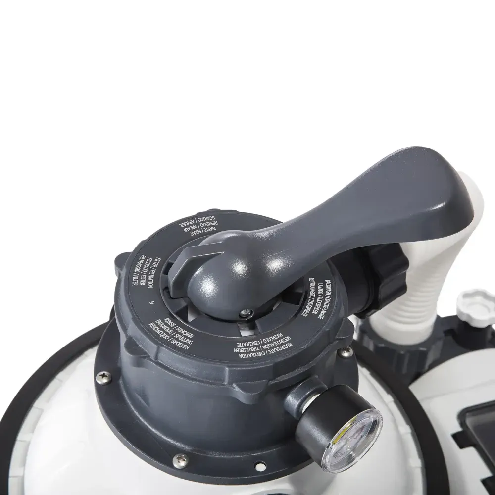 Pompă de filtrare cu nisip Krystal Clear SX1500, rezervor 12 kg, 5700 L/h, Intex (26644)