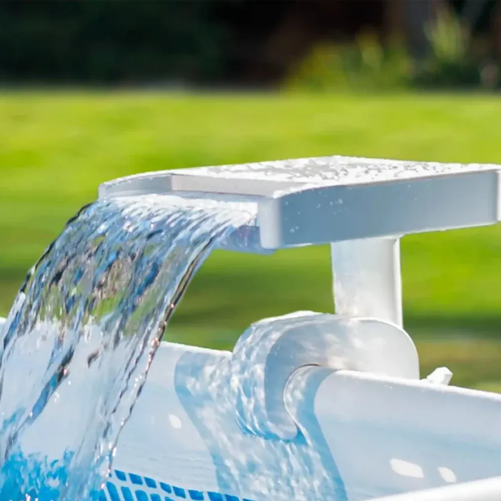Cascadă iluminată cu LED-uri pentru piscină cu cadru metalic, Intex (28090)