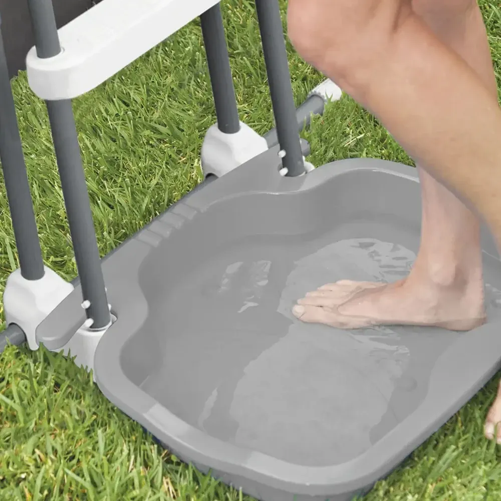 Cadă pentru clătirea picioarelor pentru scară de piscină 56×46×9 cm, Intex (29080)