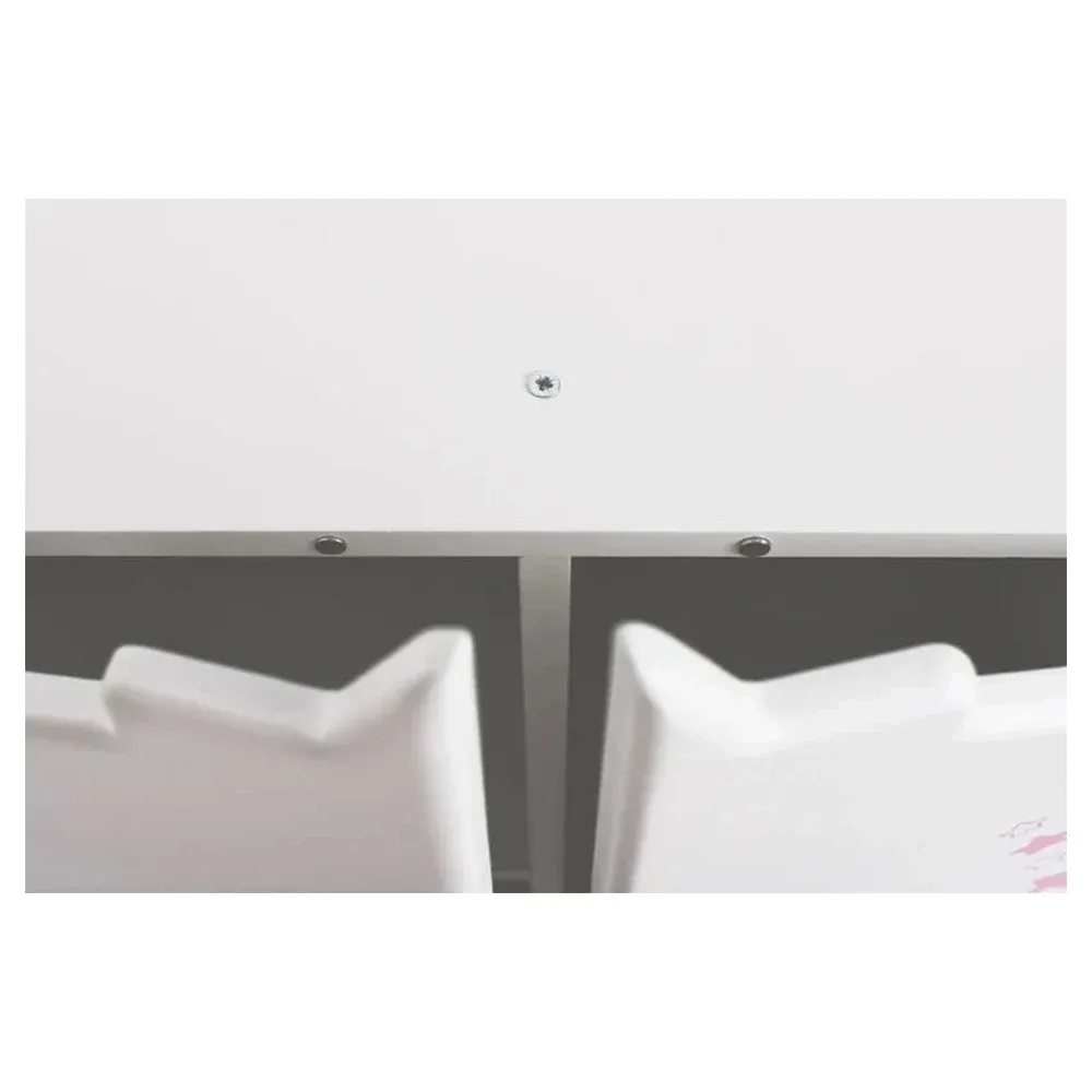 Dulap cu imprimeu de stea de designer (alb). Colecția Diamond star (73219)