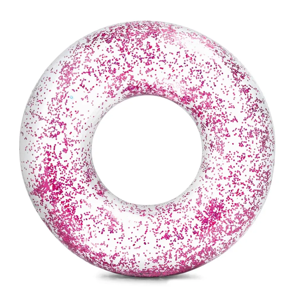 Надувной бассейн Sparkling Glitter, 107×27 см, макс. 100 кг, 9+ лет, Интекс (56274)