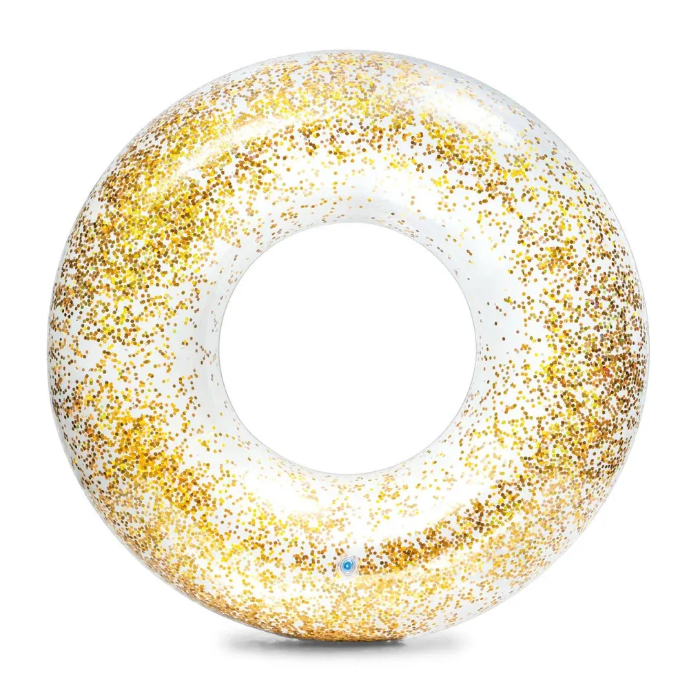 Надувной бассейн Sparkling Glitter, 107×27 см, макс. 100 кг, 9+ лет, Интекс (56274)