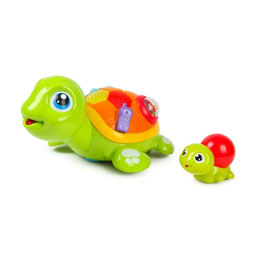 Интерактивная игрушка Черепаха со звуками и подсветкой, Hola 868 (86884)