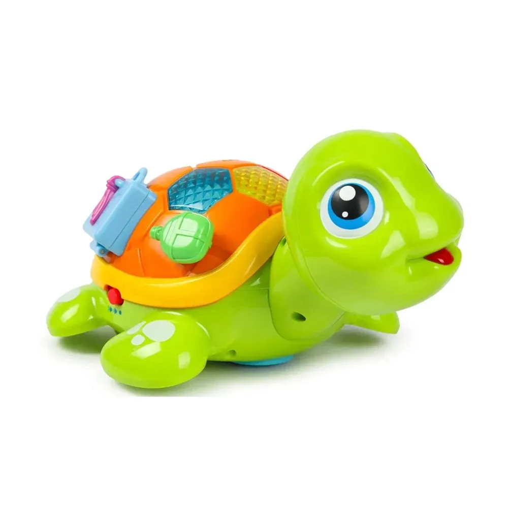 Интерактивная игрушка Черепаха со звуками и подсветкой, Hola 868 (86884)