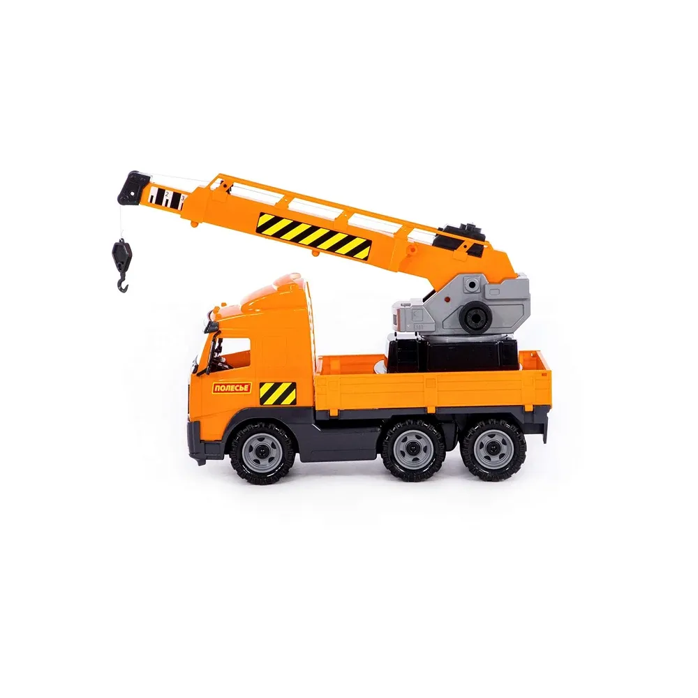 Camion macara cu platformă rotativă, Polesie (8824)