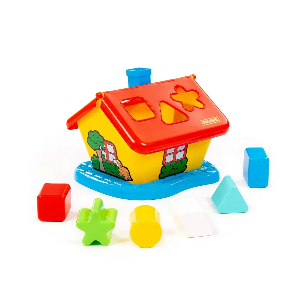 Căsuță interactivă cu sorter de forme, Polesie (3354)