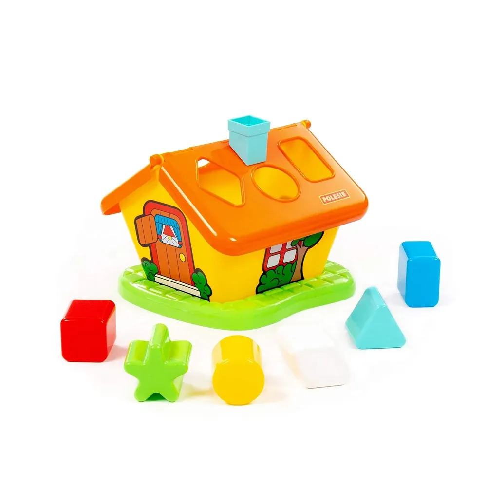 Căsuță interactivă cu sorter de forme, Polesie (3354)