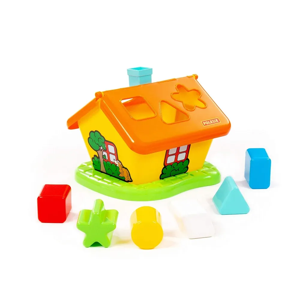 Căsuță interactivă cu sorter de forme, Polesie (3354)