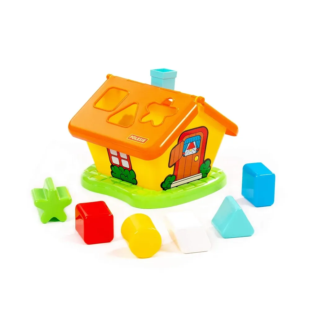 Căsuță interactivă cu sorter de forme, Polesie (3354)