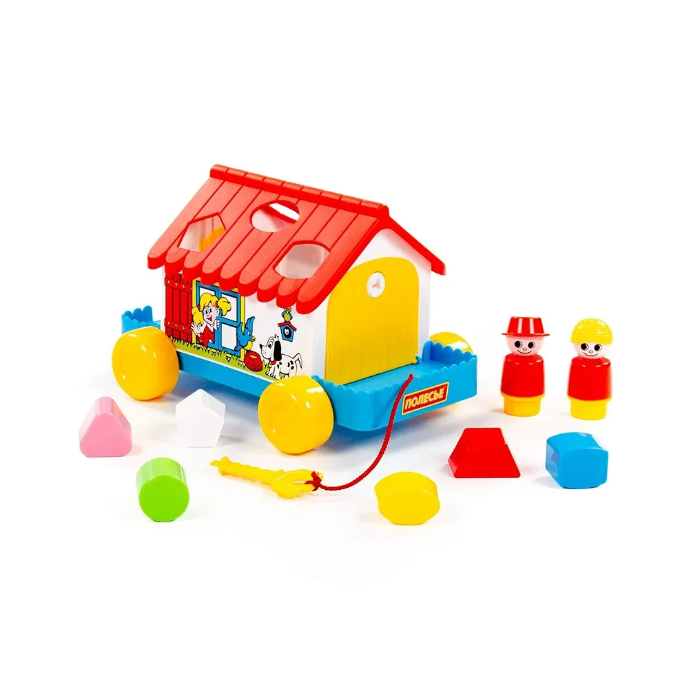 Căsuță educativă cu sorter și forme, Polesie (6202)