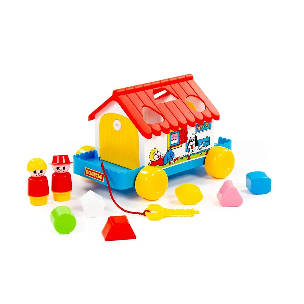 Căsuță educativă cu sorter și forme, Polesie (6202)