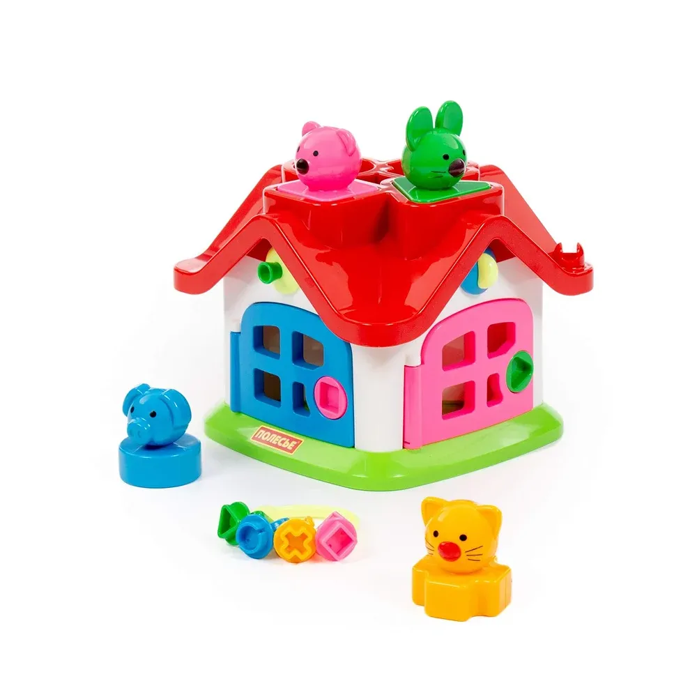 Căsuță educativă sorter cu forme, Polesie (9159)