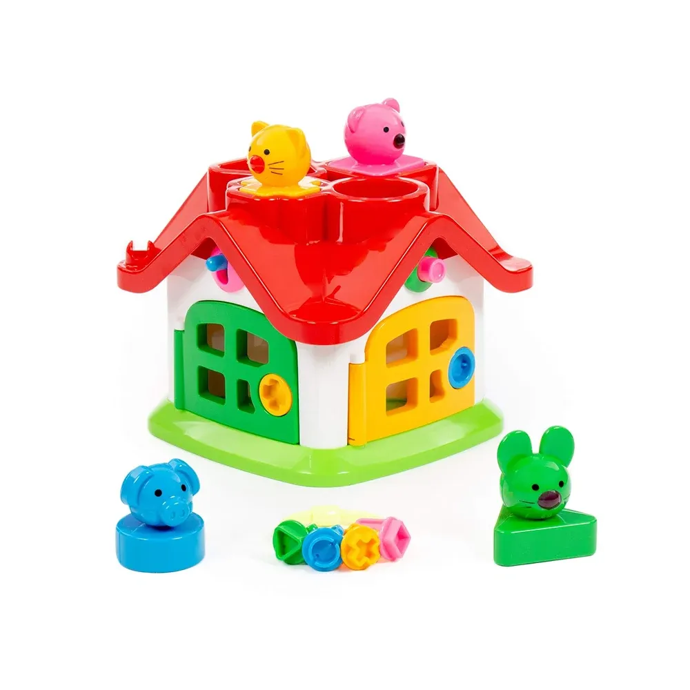 Căsuță educativă sorter cu forme, Polesie (9159)