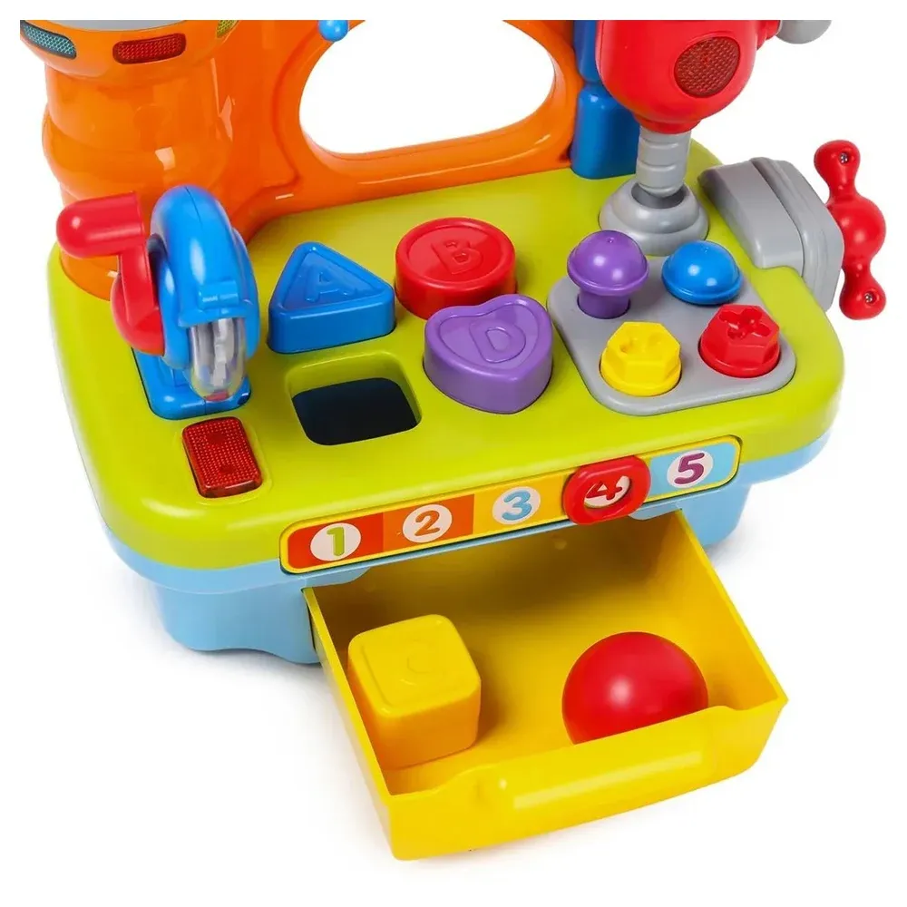 Jucărie interactivă Micul meu atelier cu sorter, Hola 907 (90768)