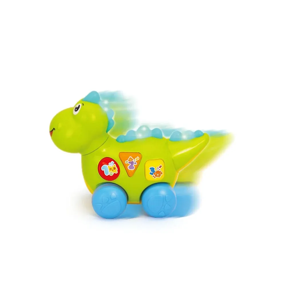 Интерактивная игрушка Динозавр с музыкой и подсветкой, Hola 6105 (76885)