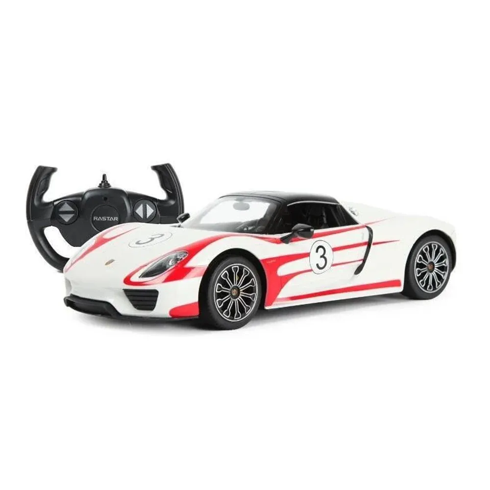 Радиоуправляемая машина Porsche 918 Spyder Performance на радиоуправлении, масштаб 1:14, 2 цвета, Rastar (70710)