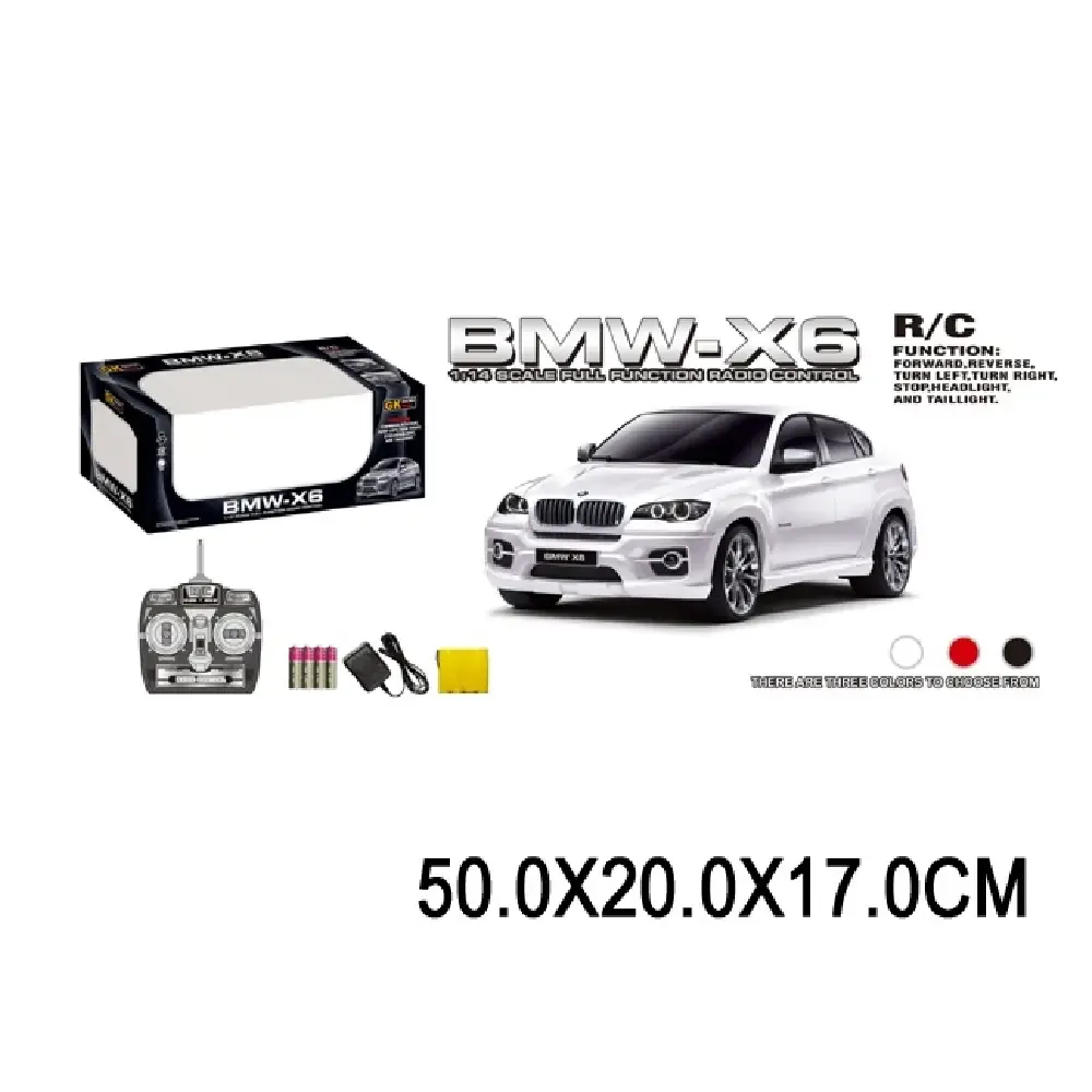Радиоуправляемая машинка BMW X6 1:14 с зарядным устройством (16483)
