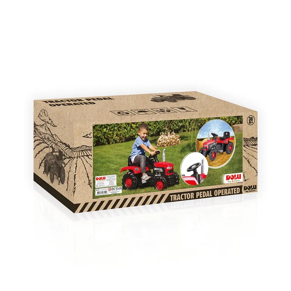 Tractor cu pedale pentru copii, Dolu (8050)
