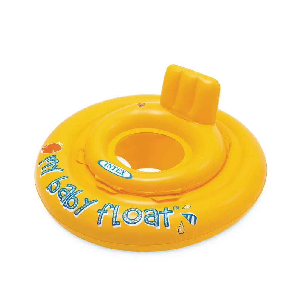 Colac gonflabil cu scaun și spătar, 70 cm, max. 11 kg, 6–12 luni, Intex (56585)