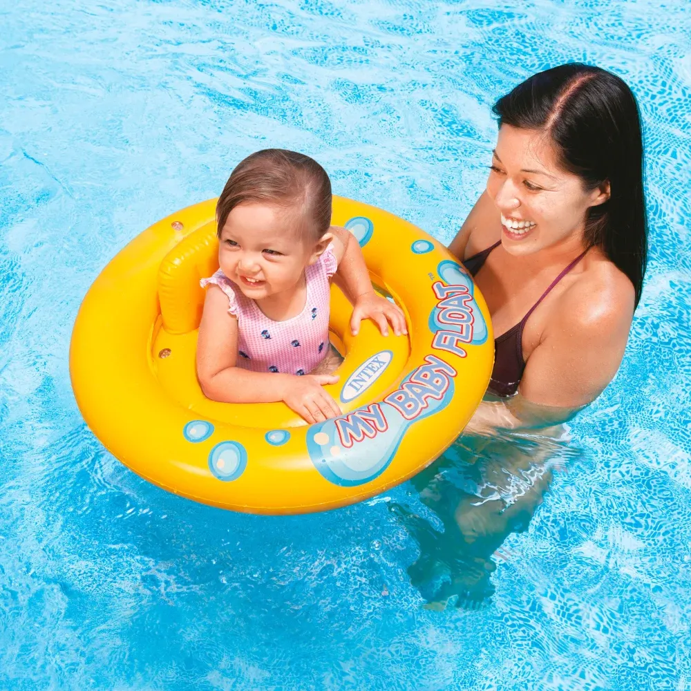 Colac gonflabil cu scaun pentru bebeluși 67 cm, max. 15 kg, 1–2 ani, Intex (59574)