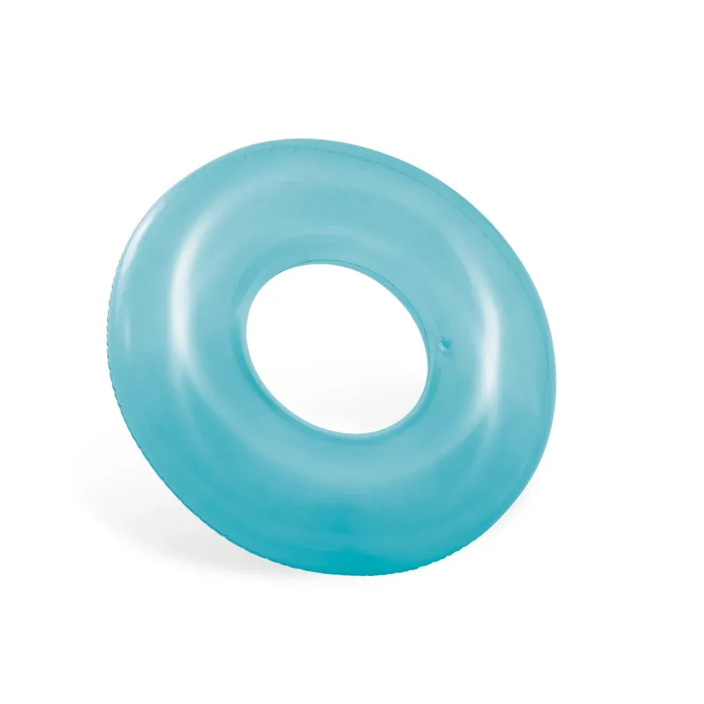 Colac gonflabil de înot transparent 76 cm, max. 40 kg, 3 culori, 8+ ani, Intex (59260)