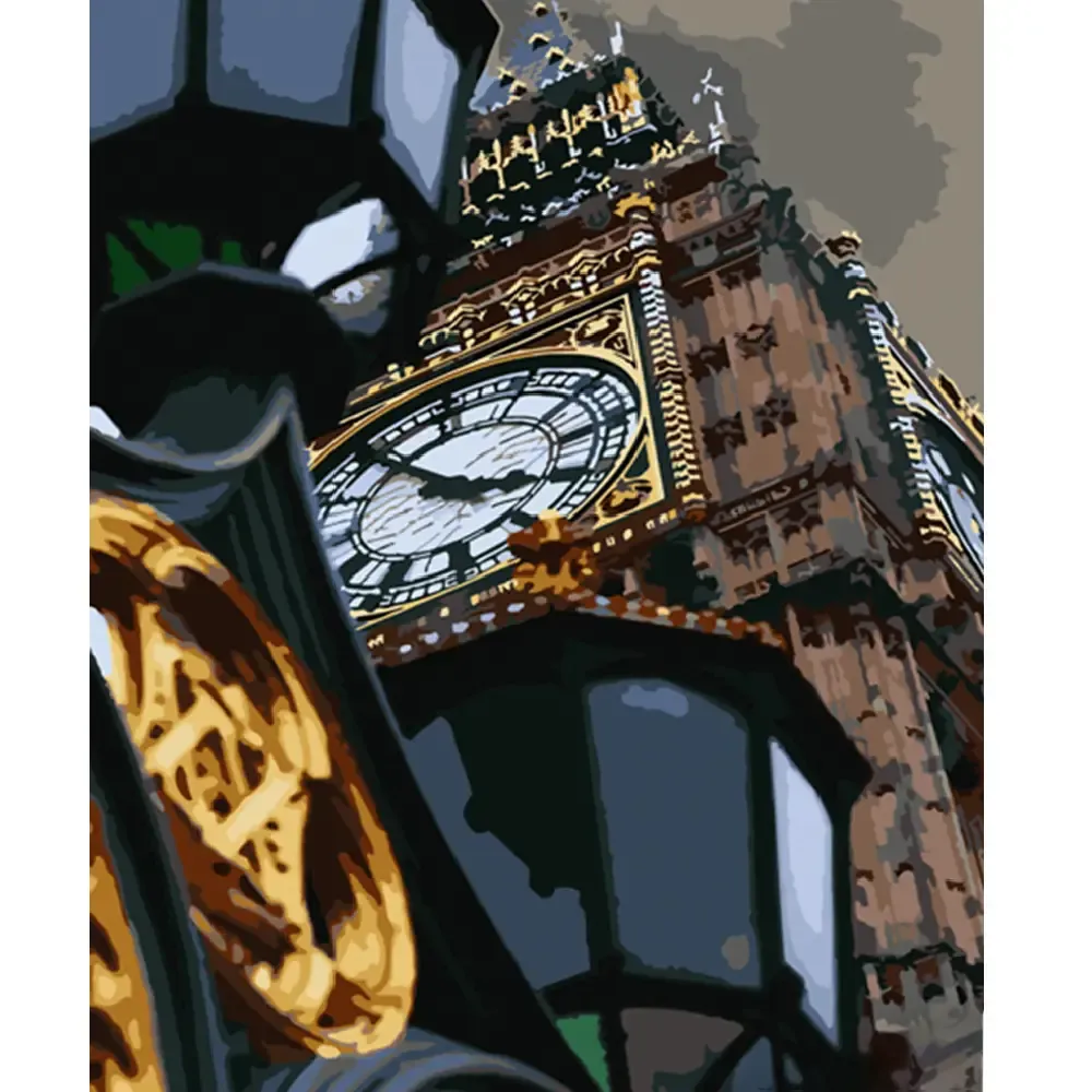 Картина по номерам Биг Бен, 40×50 см, Стратег (HH051)