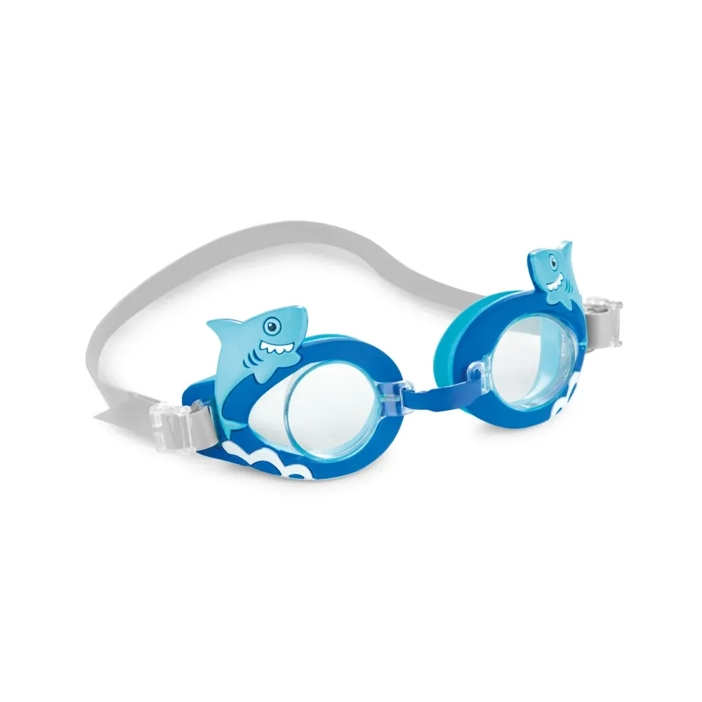 Ochelari de înot Fun, 3 culori, 3–8 ani, Intex (55610)