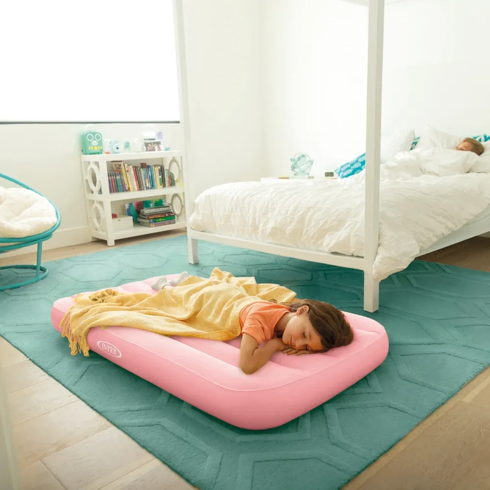 Saltea gonflabilă Cozy Kidz, 88×157×18 cm, 3–10 ani, Intex (66803)