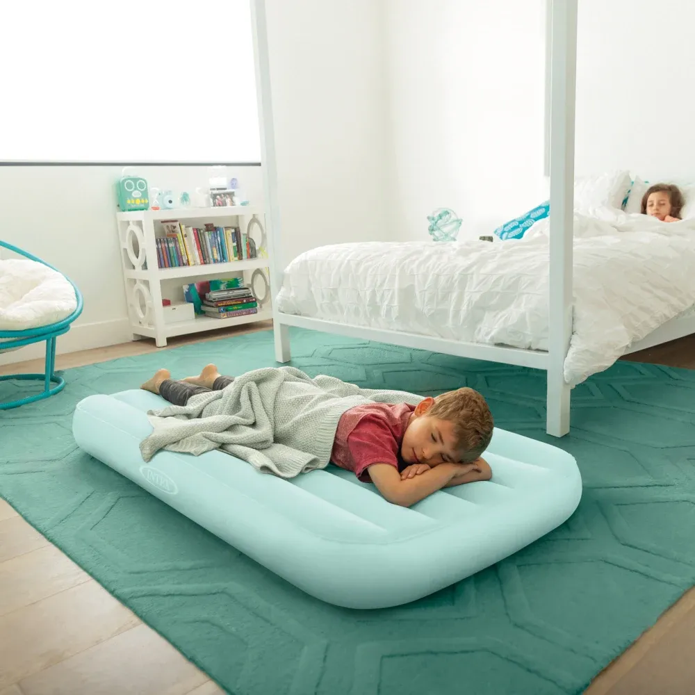 Saltea gonflabilă Cozy Kidz, 88×157×18 cm, 3–10 ani, Intex (66803)