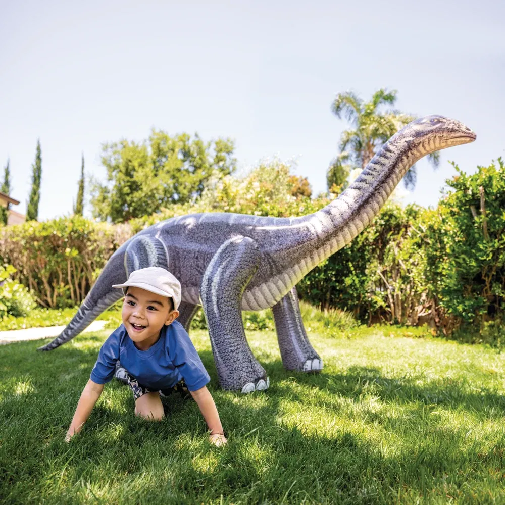 Dinozaur gonflabil – Triceratops / Brontosaurus, 2 modele, 3+ ani, Intex (48594)