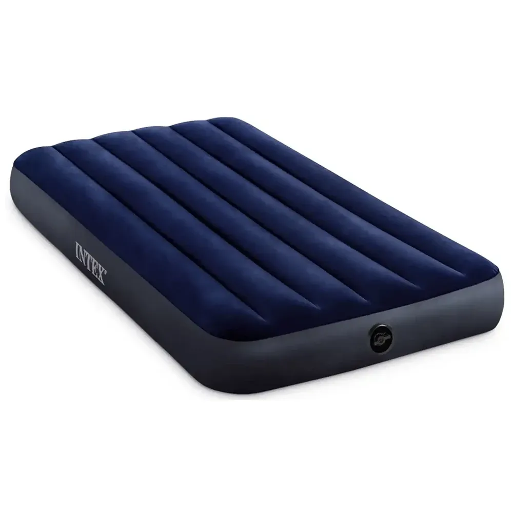 Saltea gonflabilă Twin Classic Downy, 99×191×25 cm, max. 136 kg, Intex (64757)