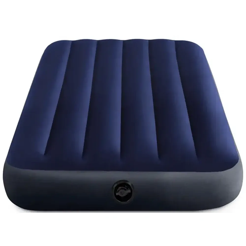 Saltea gonflabilă Twin Classic Downy, 99×191×25 cm, max. 136 kg, Intex (64757)