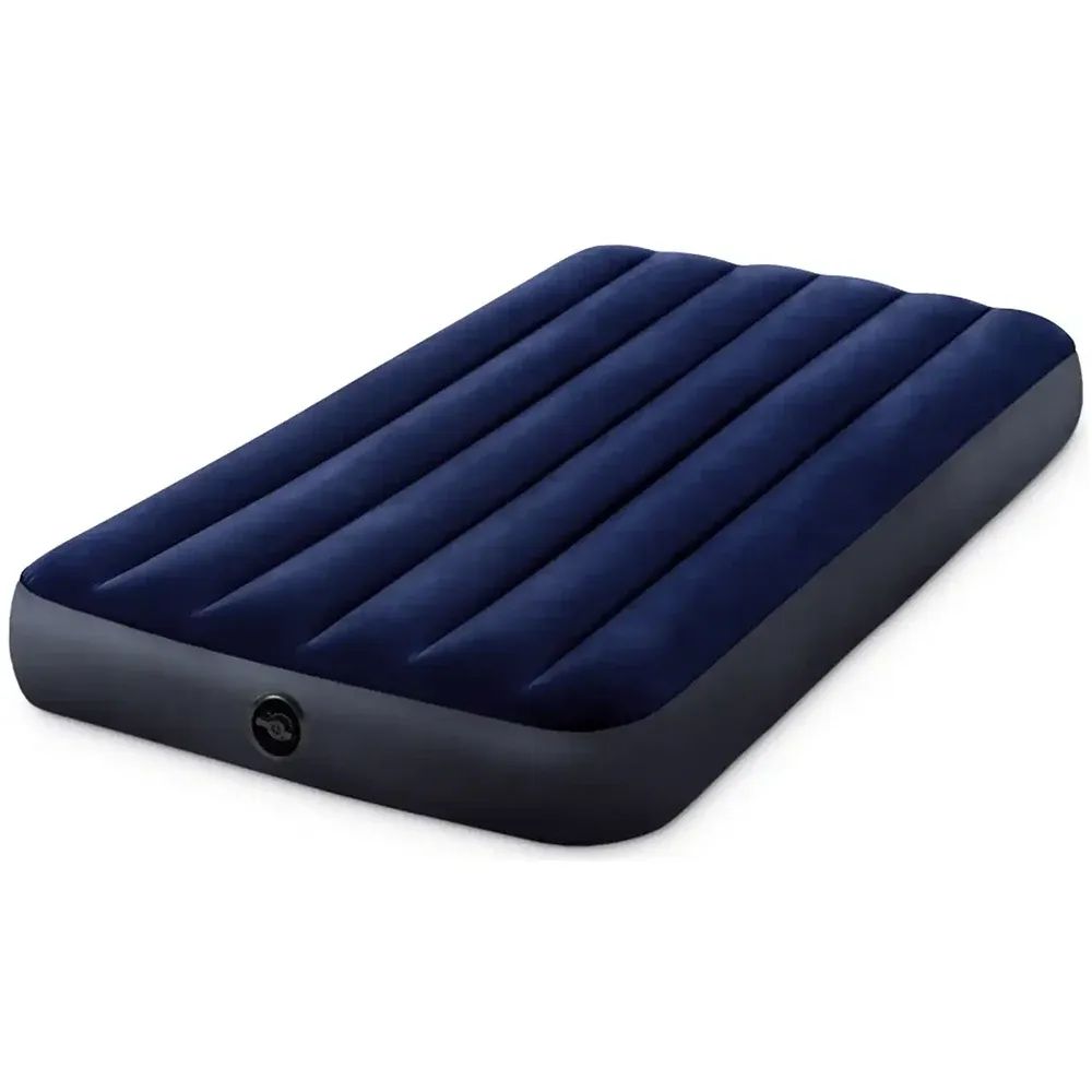Saltea gonflabilă Twin Classic Downy, 99×191×25 cm, max. 136 kg, Intex (64757)