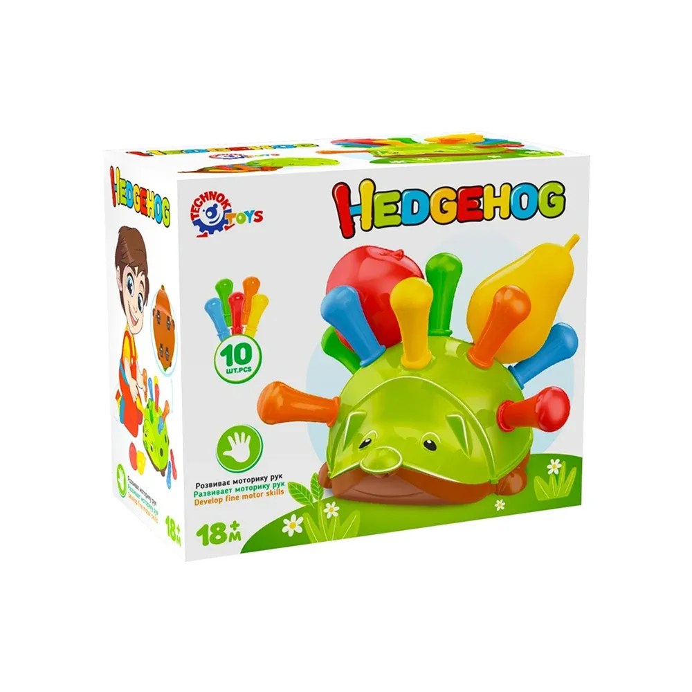 Joc educativ Arici cu piese colorate ,Technok (8300)
