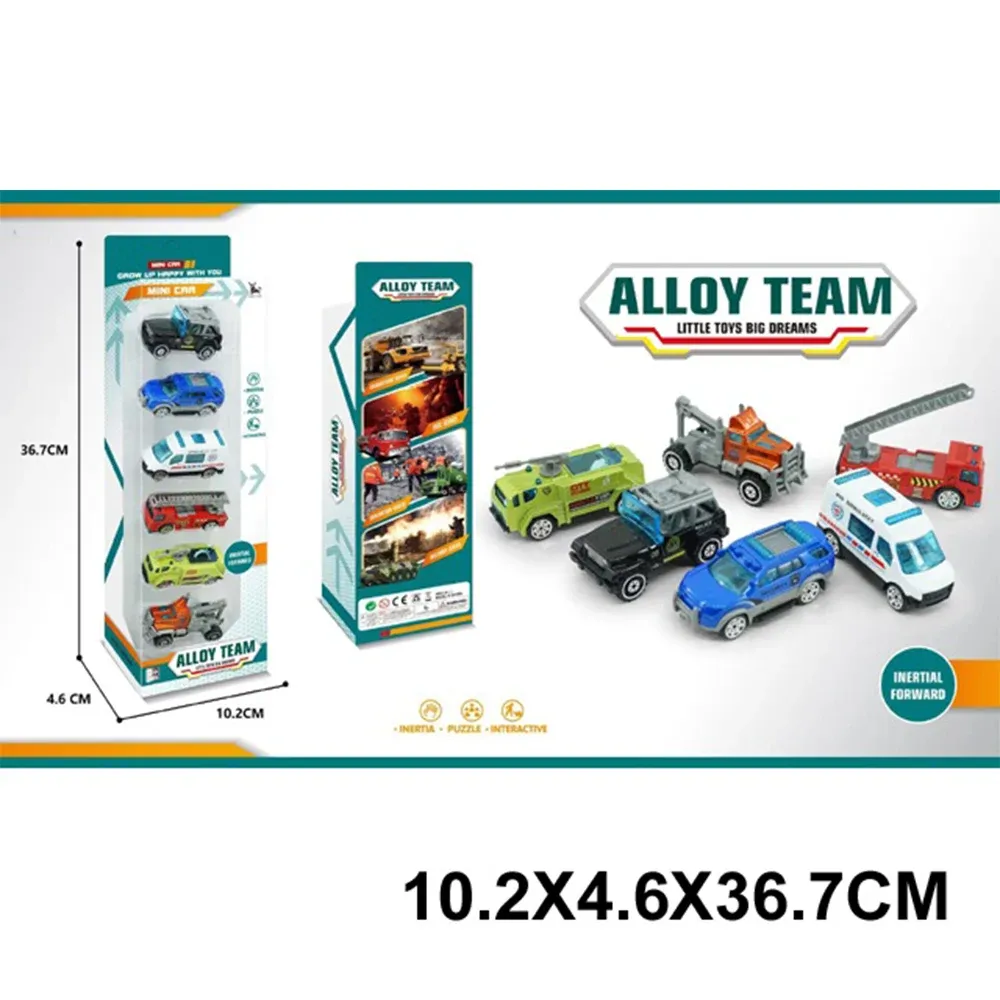 Autospeciale din metal 6buc. (257422)