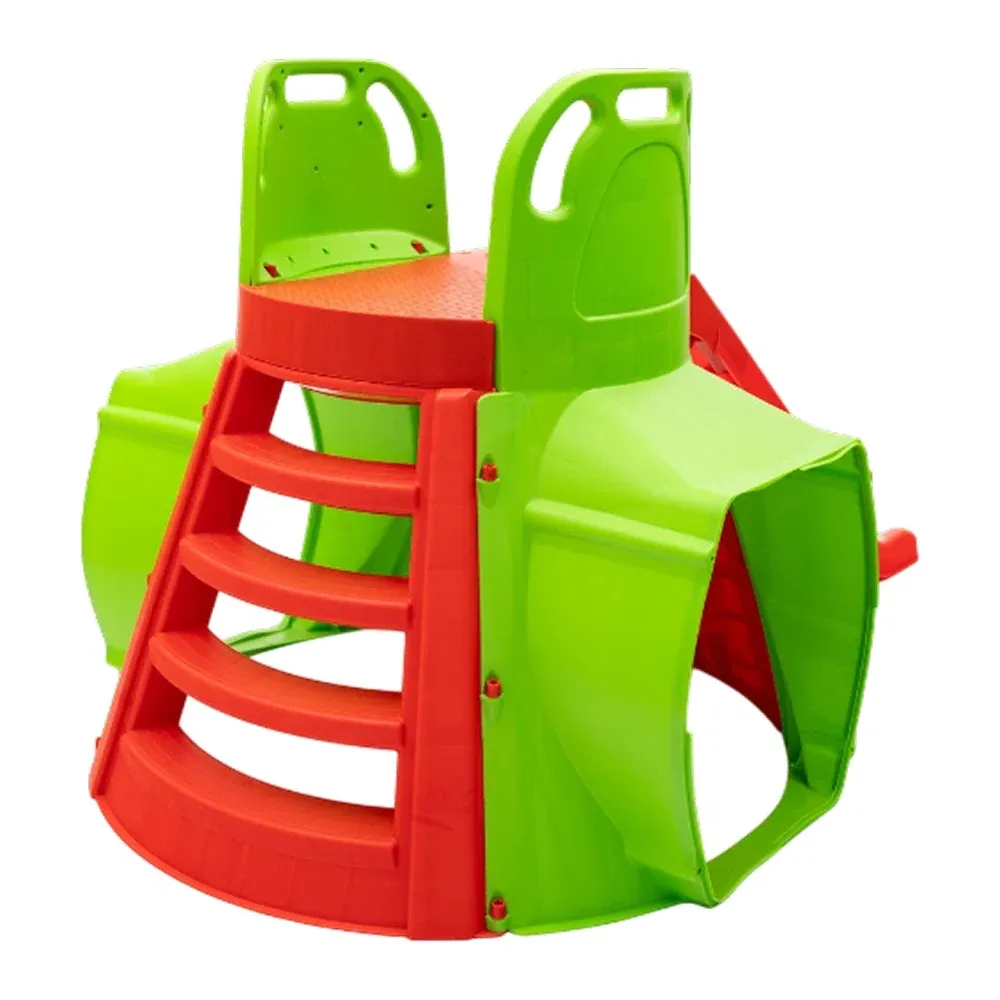 Tobogan pentru copii 179 cm cu tunel, Doloni (01470/13)