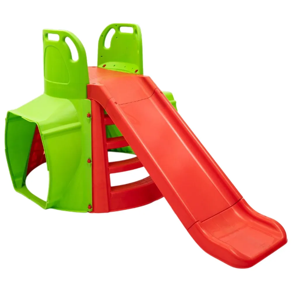 Tobogan pentru copii 179 cm cu tunel, Doloni (01470/13)