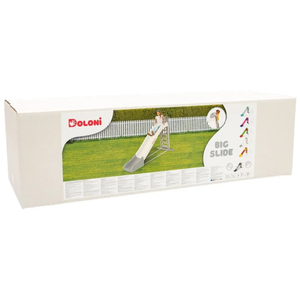Tobogan pentru copii 244 cm, gri, Doloni (014550/17)