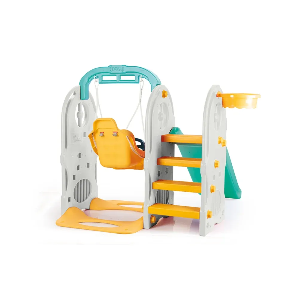 Игровой центр 4 в 1 с горкой и горкой, Dolu (2623)