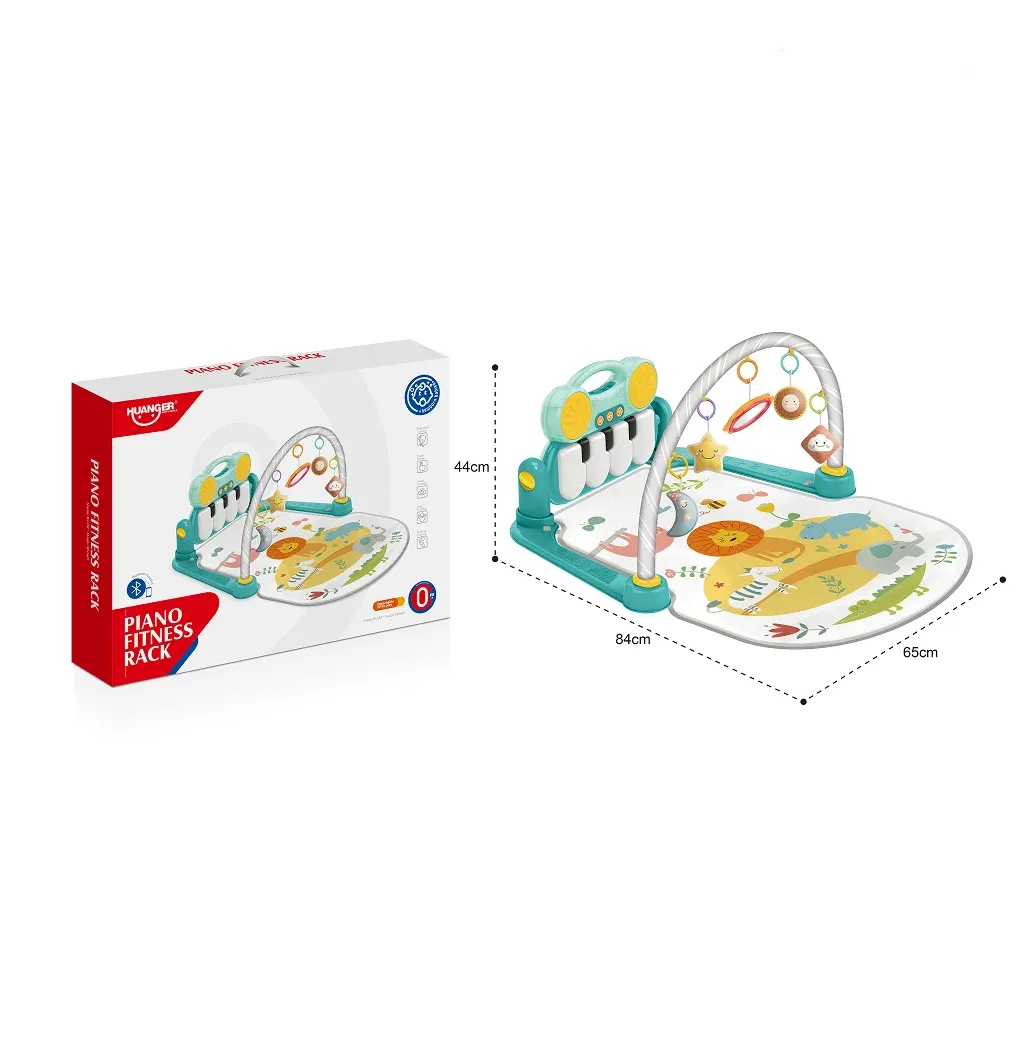 Обучающий игровой коврик для музыкального фортепиано, Huanger HE0635 (20007 г.)