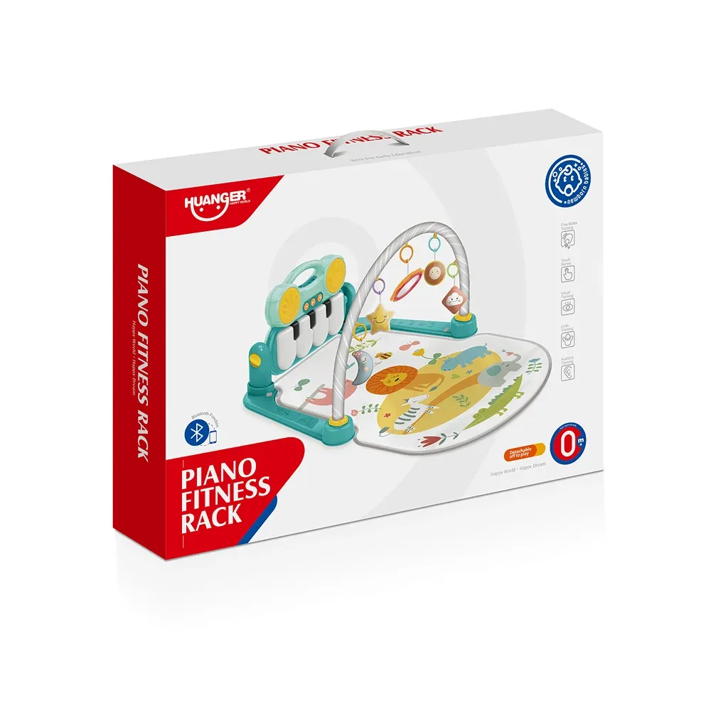 Обучающий игровой коврик для музыкального фортепиано, Huanger HE0635 (20007 г.)