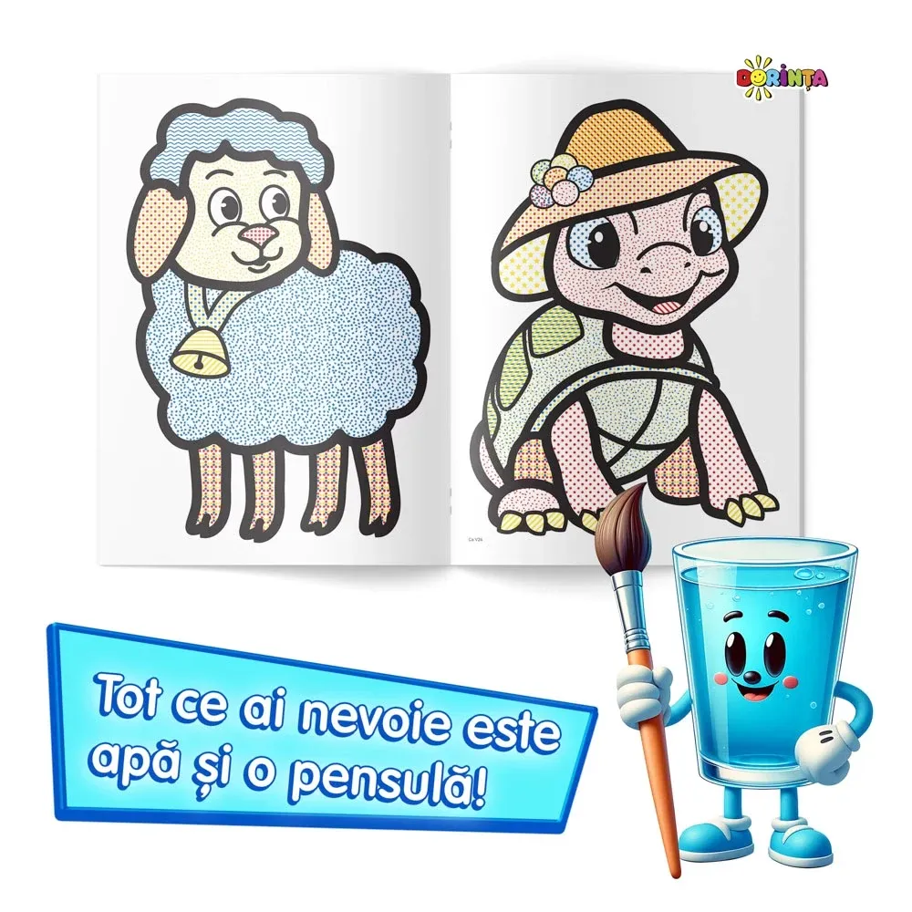 Colorez cu apa:24 (Pisicuta) (01436)
